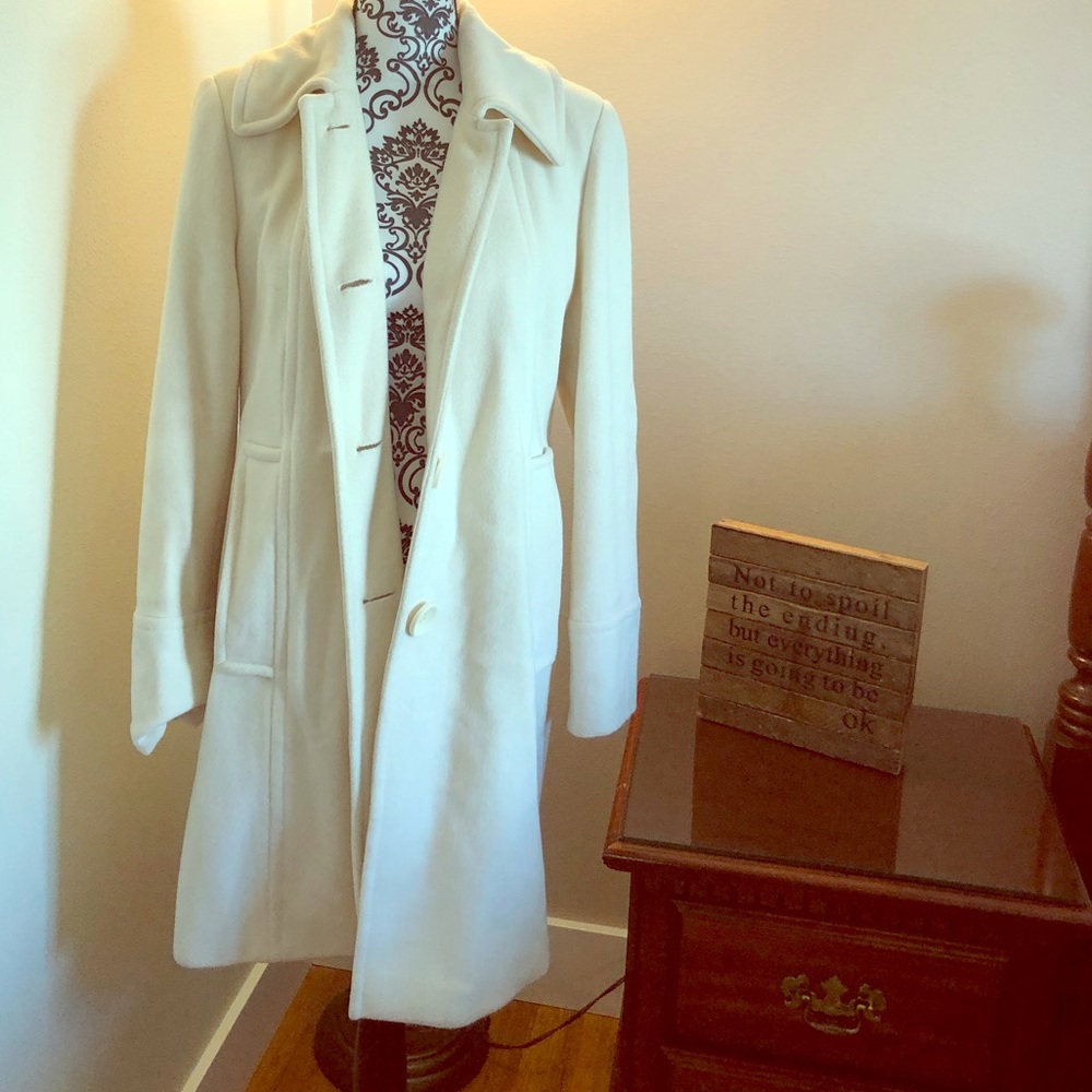 Anne Klein White/ Cream color Peacoat